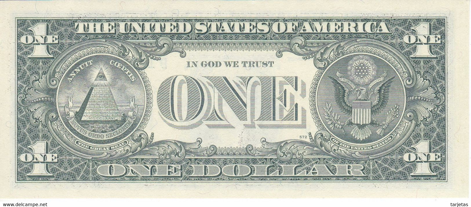 BILLETE DE ESTADOS UNIDOS DE 1 DOLLAR DEL AÑO 1995  LETRA B - NEW YORK SIN CIRCULAR (SC) (BANK NOTE) - Federal Reserve (1928-...)