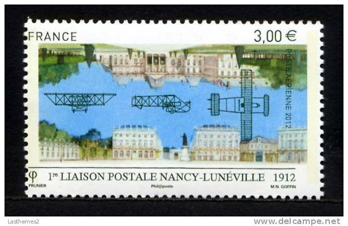 FRANCE 2012, 3,00 € LUNEVILLE IMPRESSION NOIRE TAILLE-DOUCE DECALEE D'ENVIRON 2 Mm - Unused Stamps