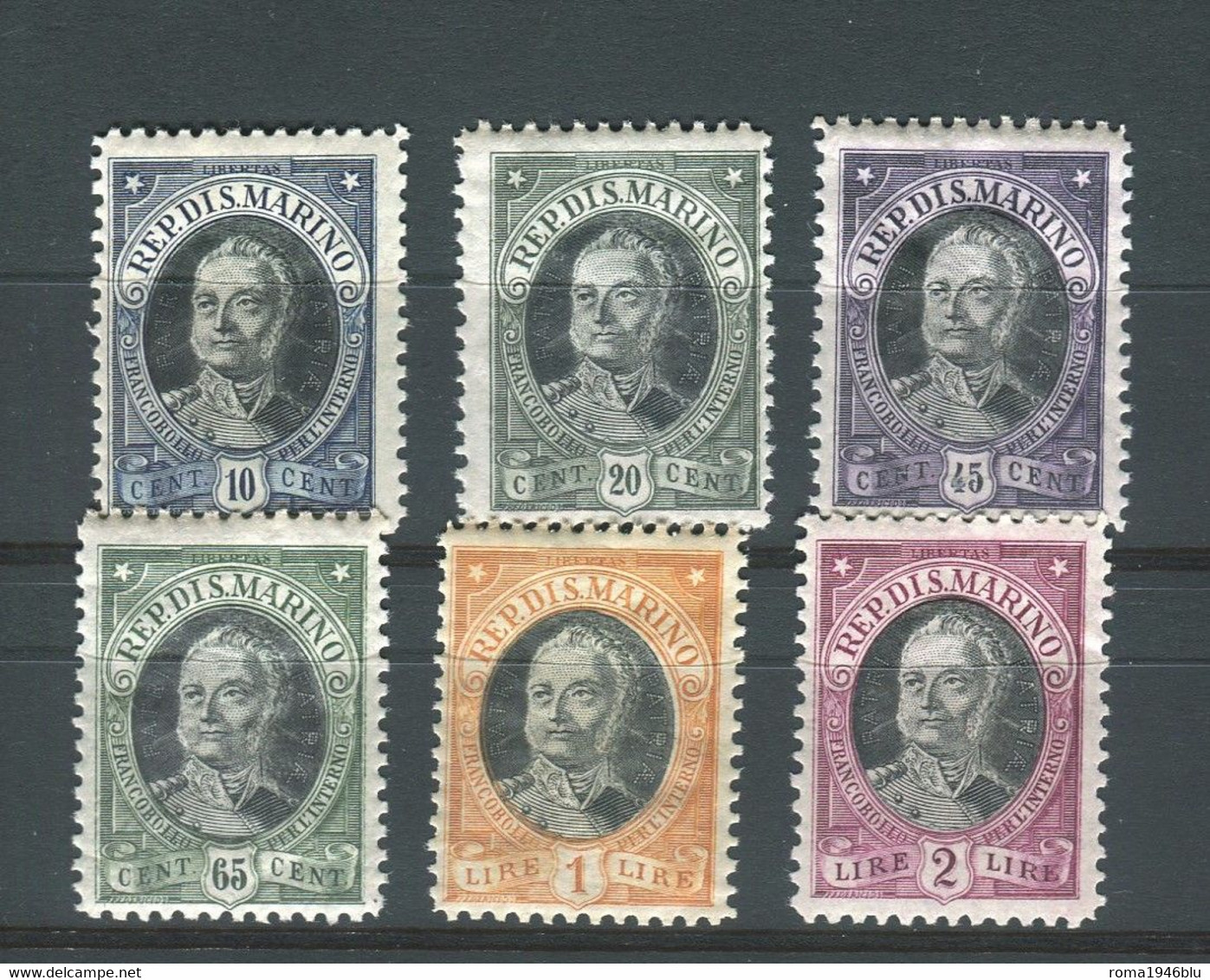 SAN MARINO 1926 ONOFRI SERIE CPL. ** MNH - Neufs