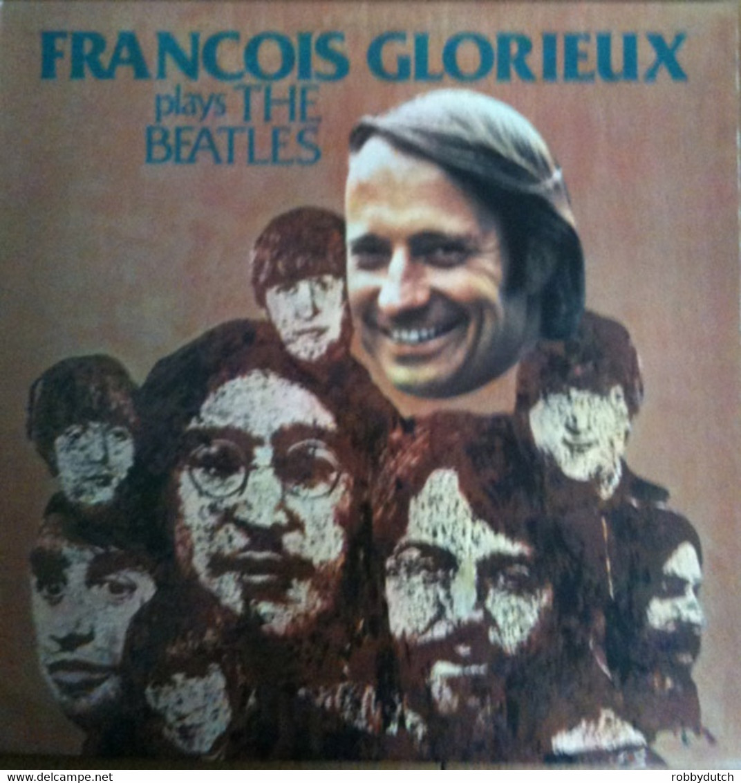 * LP *  FRANCOIS GLORIEUX PLAYS THE BEATLES (Belgium 1976 EX-) - Instrumental