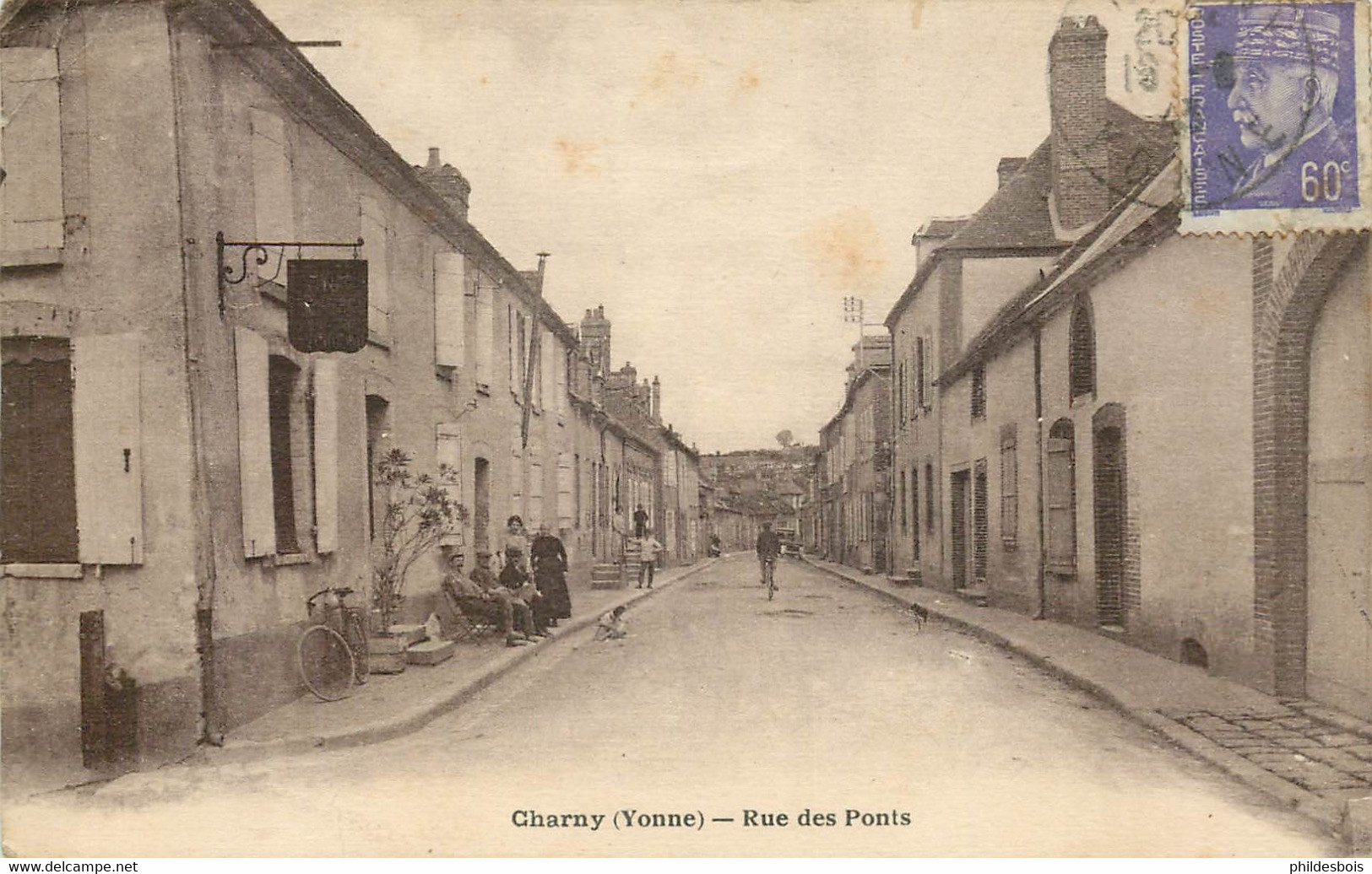 YONNE  CHARNY  Rue Des Ponts - Charny