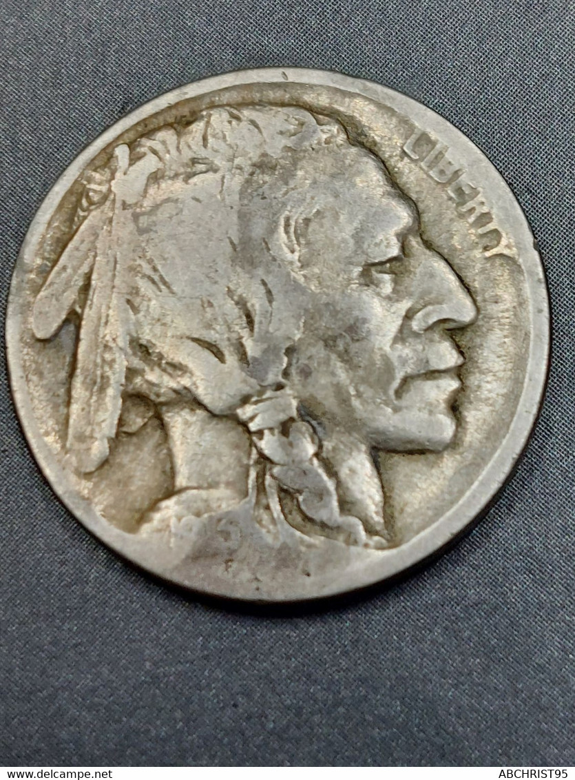 RARE.FIVE CENTS 1913 D - 1913-1938: Buffalo