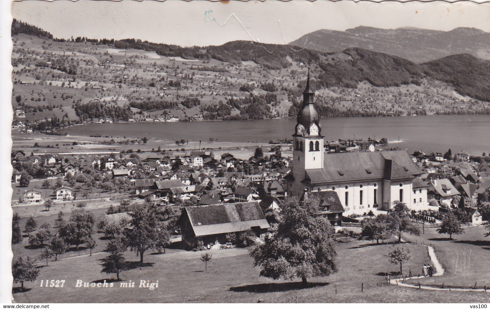 Suisse - Schweiz - BUOCHS MIT RIGI,FELDPOST - Buochs