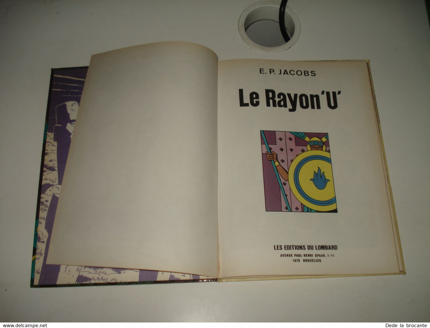 C46 ( 2 ) / Blake Et Mortimer  " Le Rayon U " -  Re De 1974 - T.B.E - Petit Prix - Blake Et Mortimer