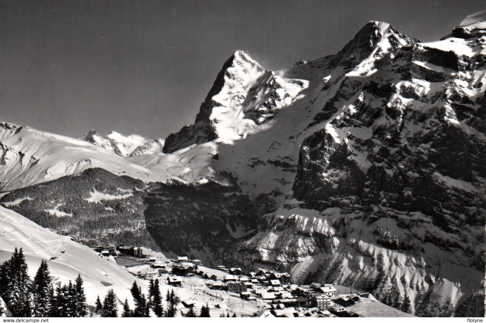 Mürren - Elger U. Mönch - Vue Sur Le Village - Suisse Switzerland - Mürren