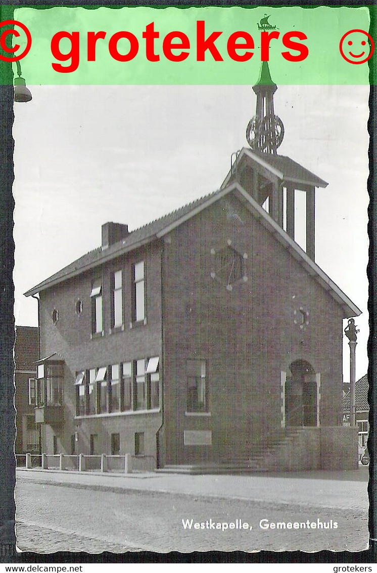 WESTKAPELLE Gemeentehuis ± 1964 - Westkapelle