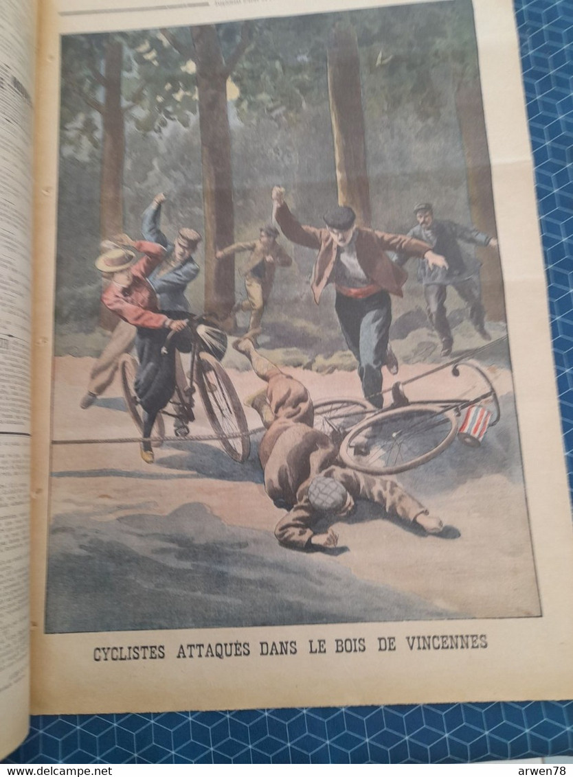 Le Petit Journal N° 552  La Reine Ranavalo A Paris La Séquestré De Poitiers Bois De Vincennes Cyclistes Attaqués - Le Petit Marseillais