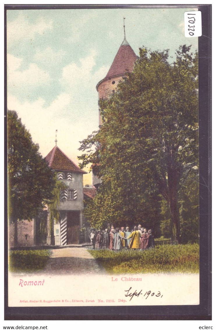 ROMONT - LE CHATEAU - TB - Romont