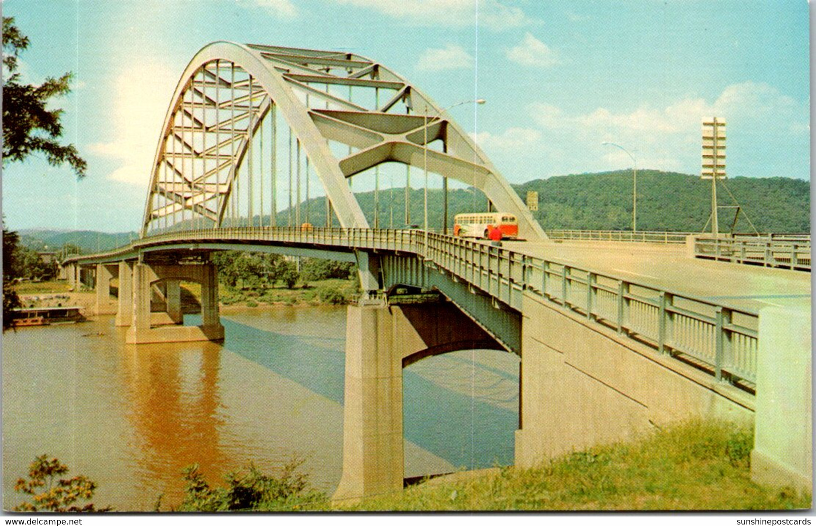 West Virginia Wheeling Fort Henry Bridge - Wheeling