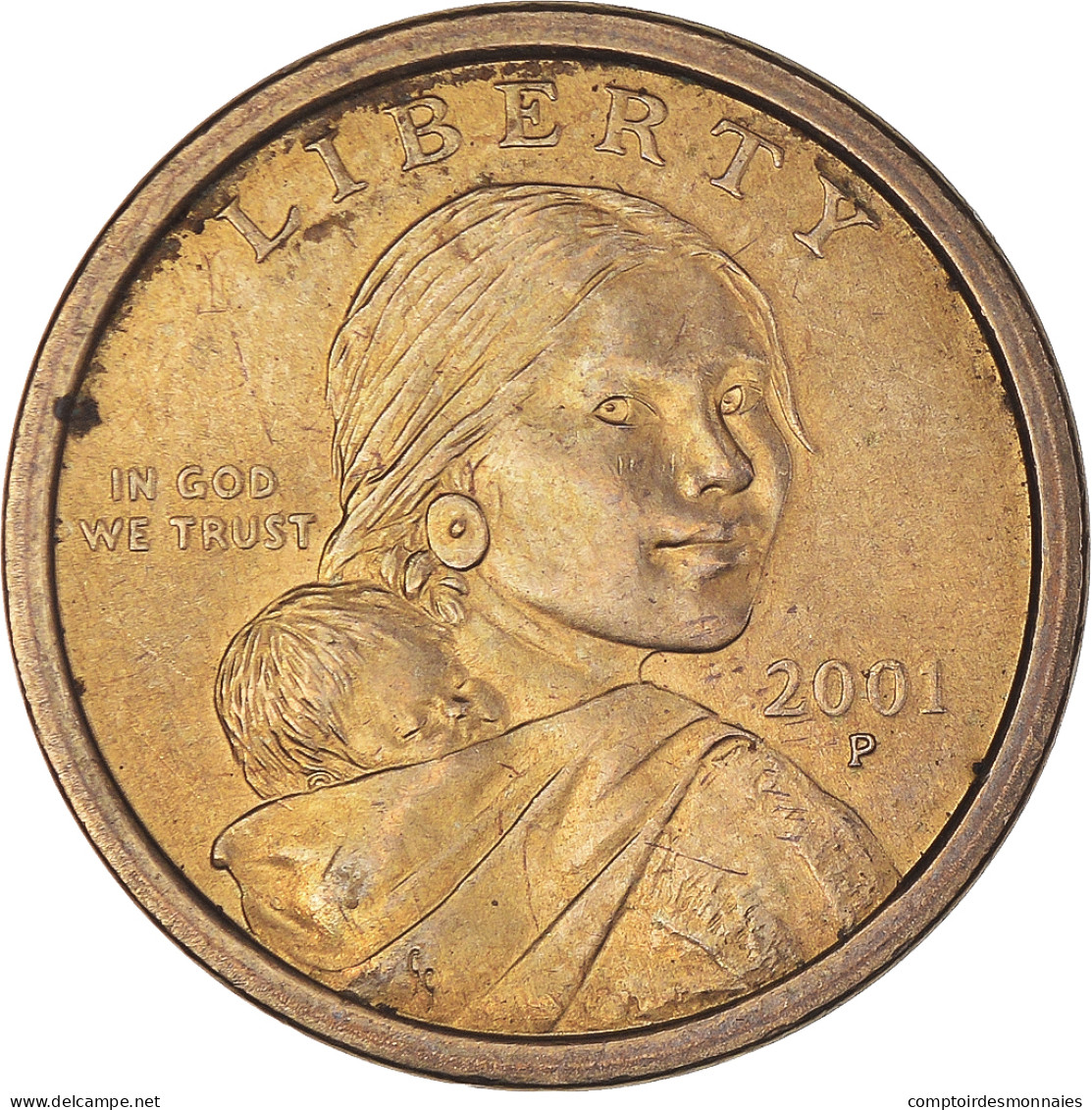 Monnaie, États-Unis, Dollar, 2001 - Gedenkmünzen