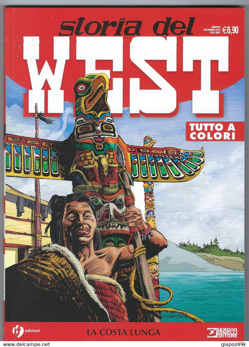 ● Storia Del West N.° 44 A Colori  La Costa Lunga  Gazzetta  Novembre 2022 ️ Bonelli Editore ️ - Bonelli