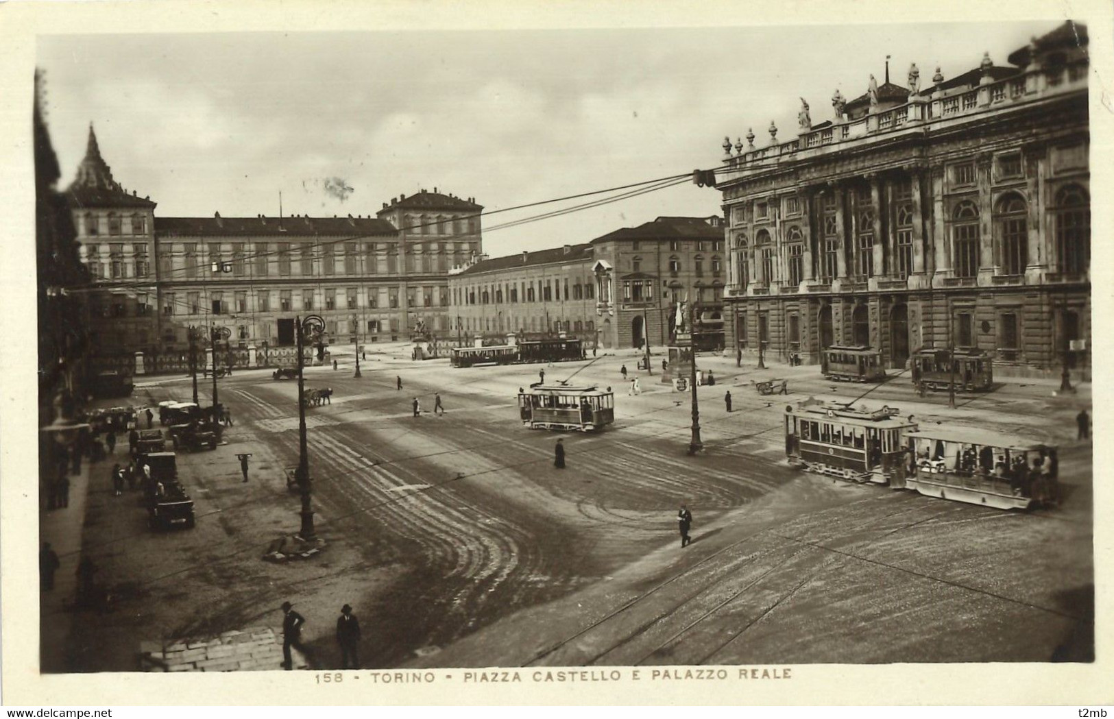 CP TURIN (Italie) / TORINO, Piazza Castello E Palazzo Reale - Palazzo Reale