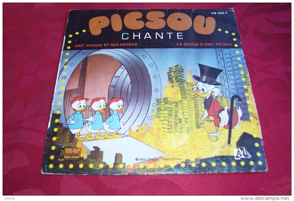 Enfants - Disque Vinyle 45 Tours : NESTOR : A LA PECHE AUX MOULES ..Scan A  : Voir 2 Scans