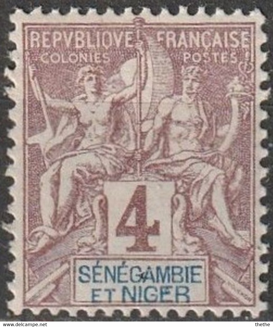 SENEGALIE ET NIGER - Type Groupe - Unused Stamps
