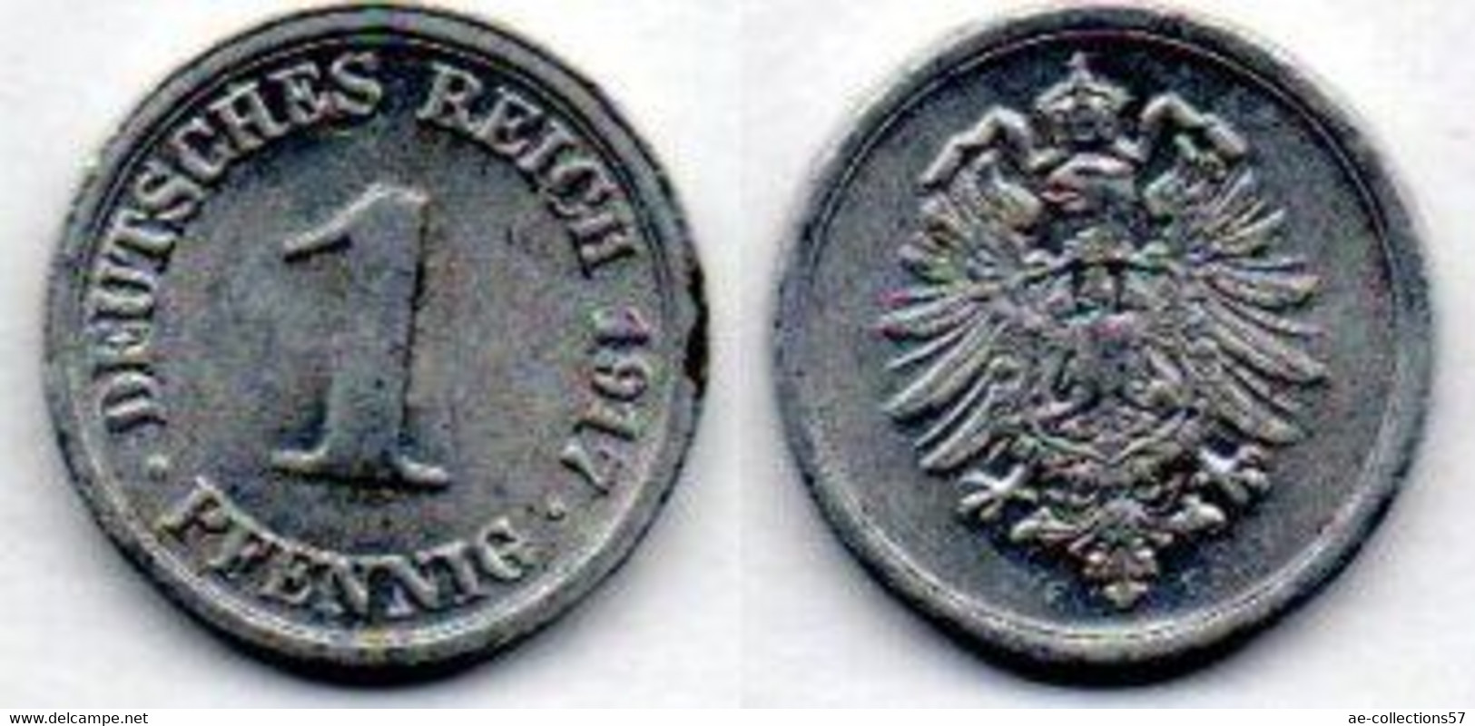 MA 18777  / Allemagne - Deutschland - Germany 1 Pfennig 1917 F SUP - 1 Pfennig