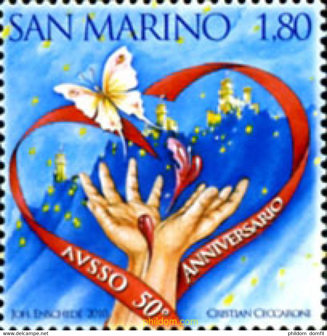 250099 MNH SAN MARINO 2010 - Usados