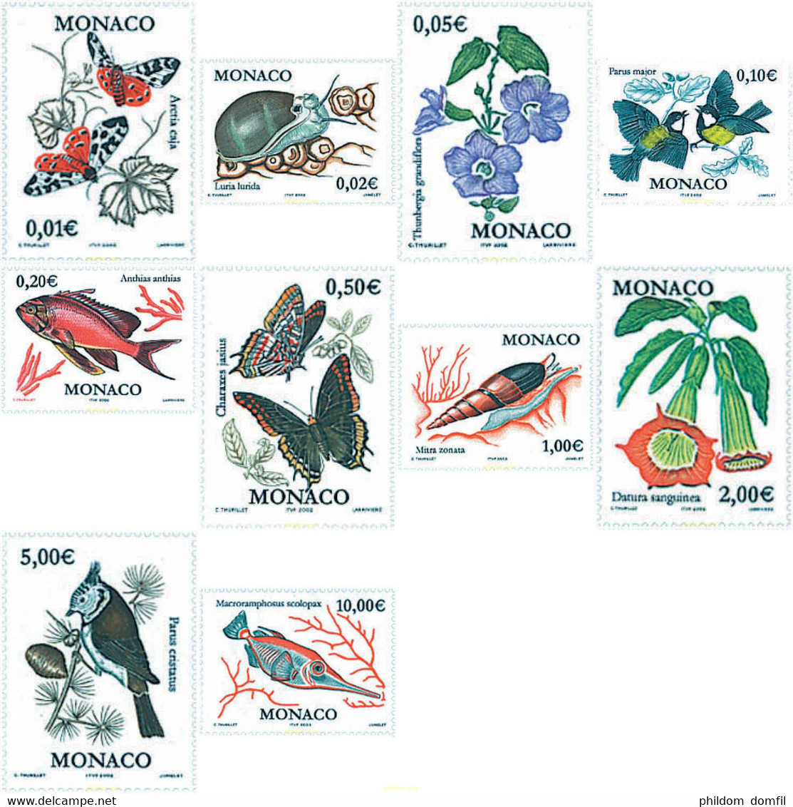 97062 MNH MONACO 2002 NATURALEZA - Other & Unclassified