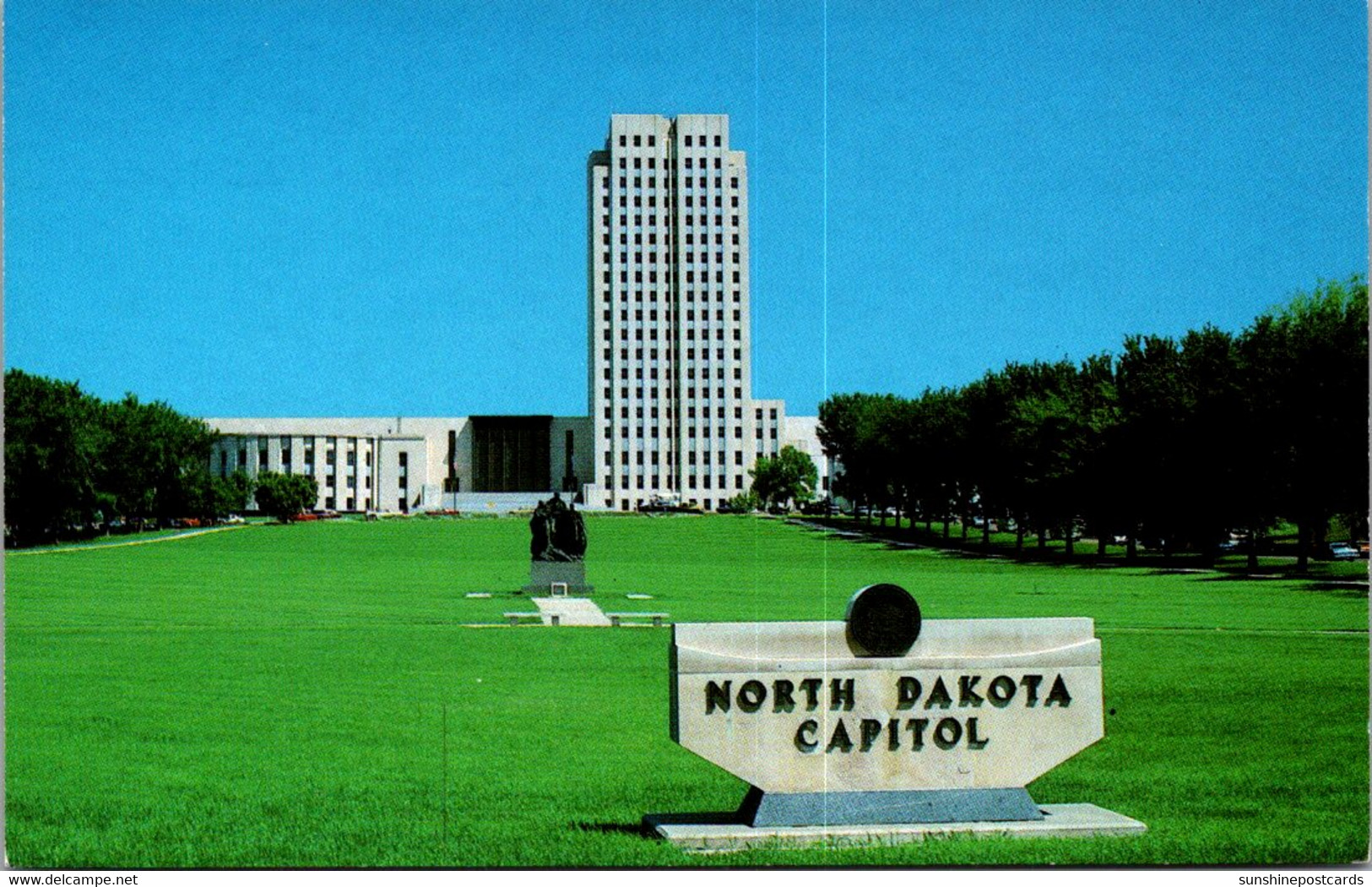 North Dakota State Capitol Grounds The Pioneer Family Statue - Bismark