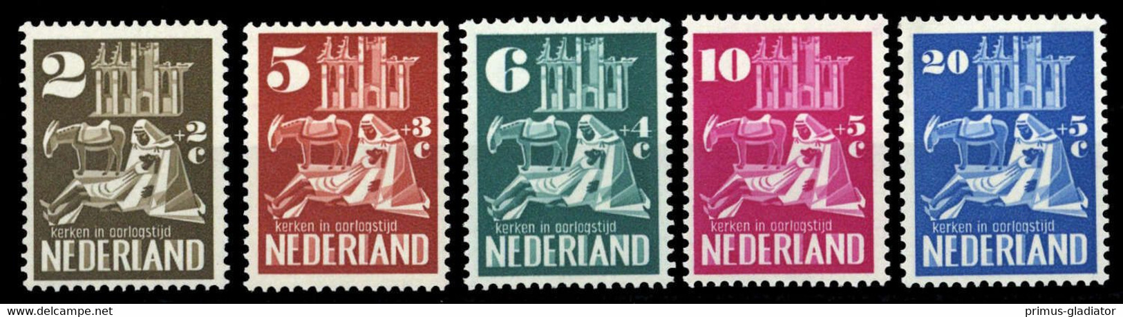 1950, Niederlande, 558-62, ** - Altri & Non Classificati