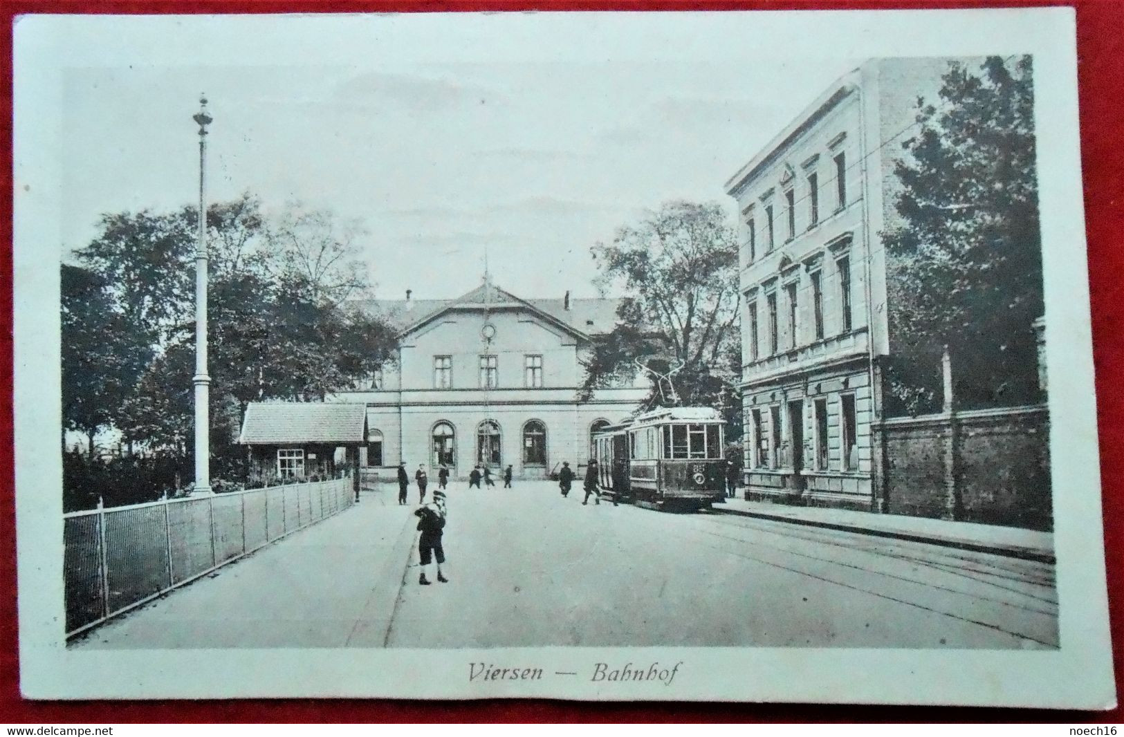 CPA 1921 Viersen Bahnhof, Allemagne - Postes Militaires Belgique - Viersen