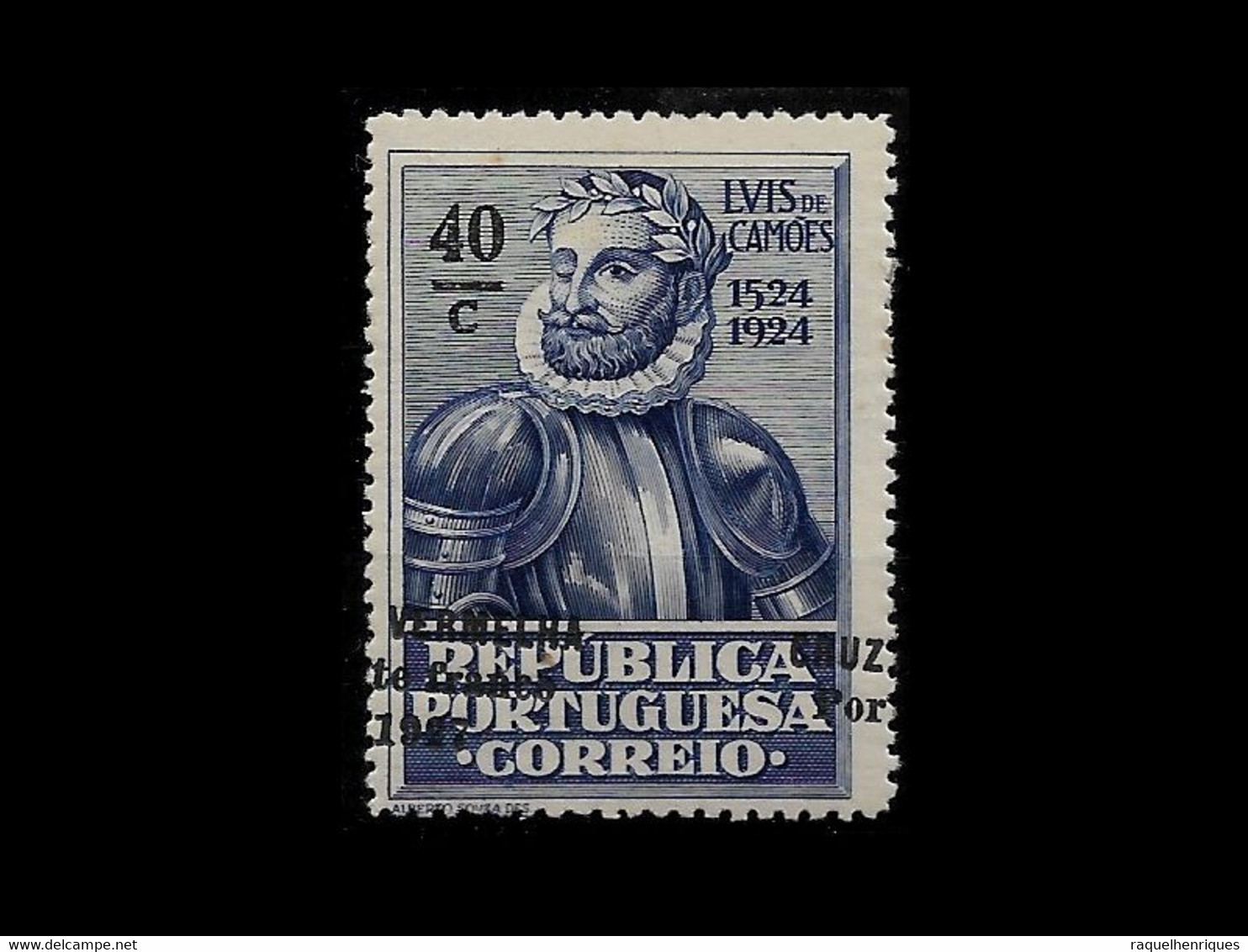 PORTUGAL PORTE FRANCO - 1927 ERROR DOUBLE SURCHARGED MNH (PLB#01-87) - Ungebraucht