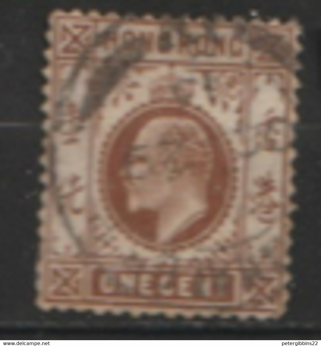 Hong Kong   1908 SG  91   1c  Fine Used - Usados