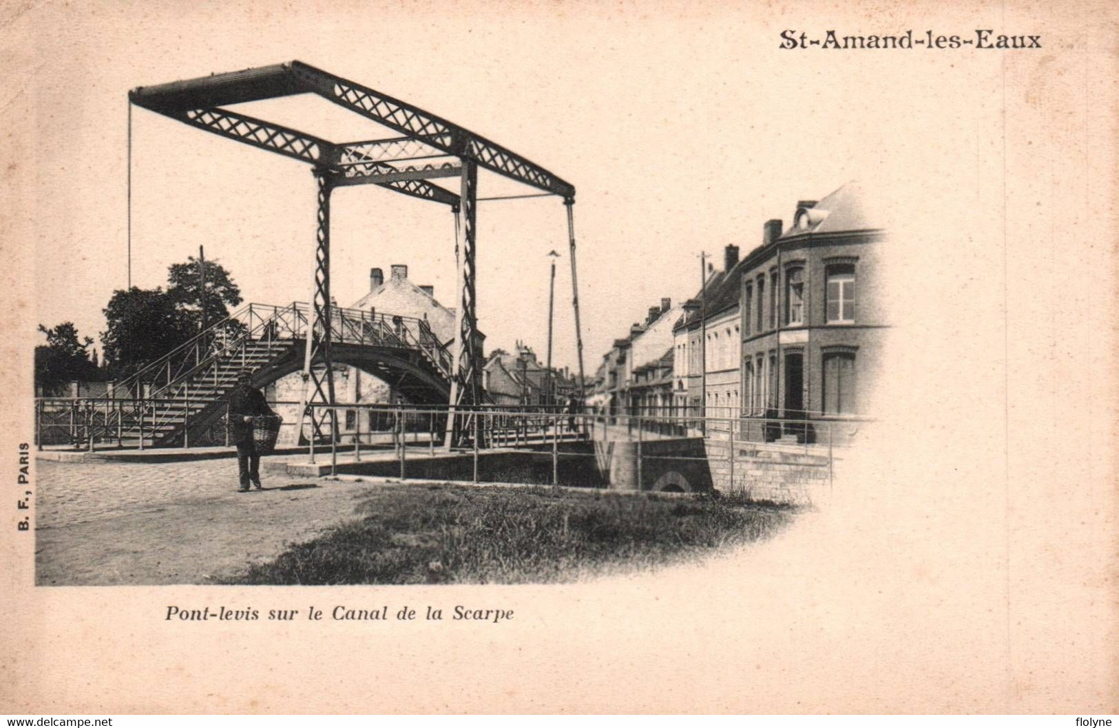 Saint Amand Les Eaux - Pont Levis Sur Le Canal De La Scarpe - Saint Amand Les Eaux