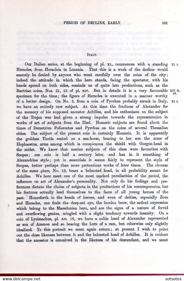 Archaeology and Types of Greek Coins by Percy Gardner,