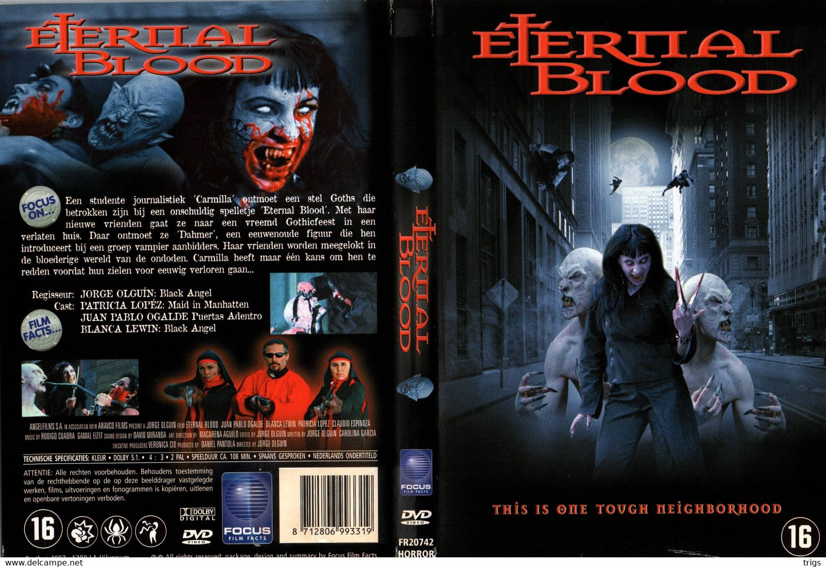 DVD - Eteral Blood - Horror