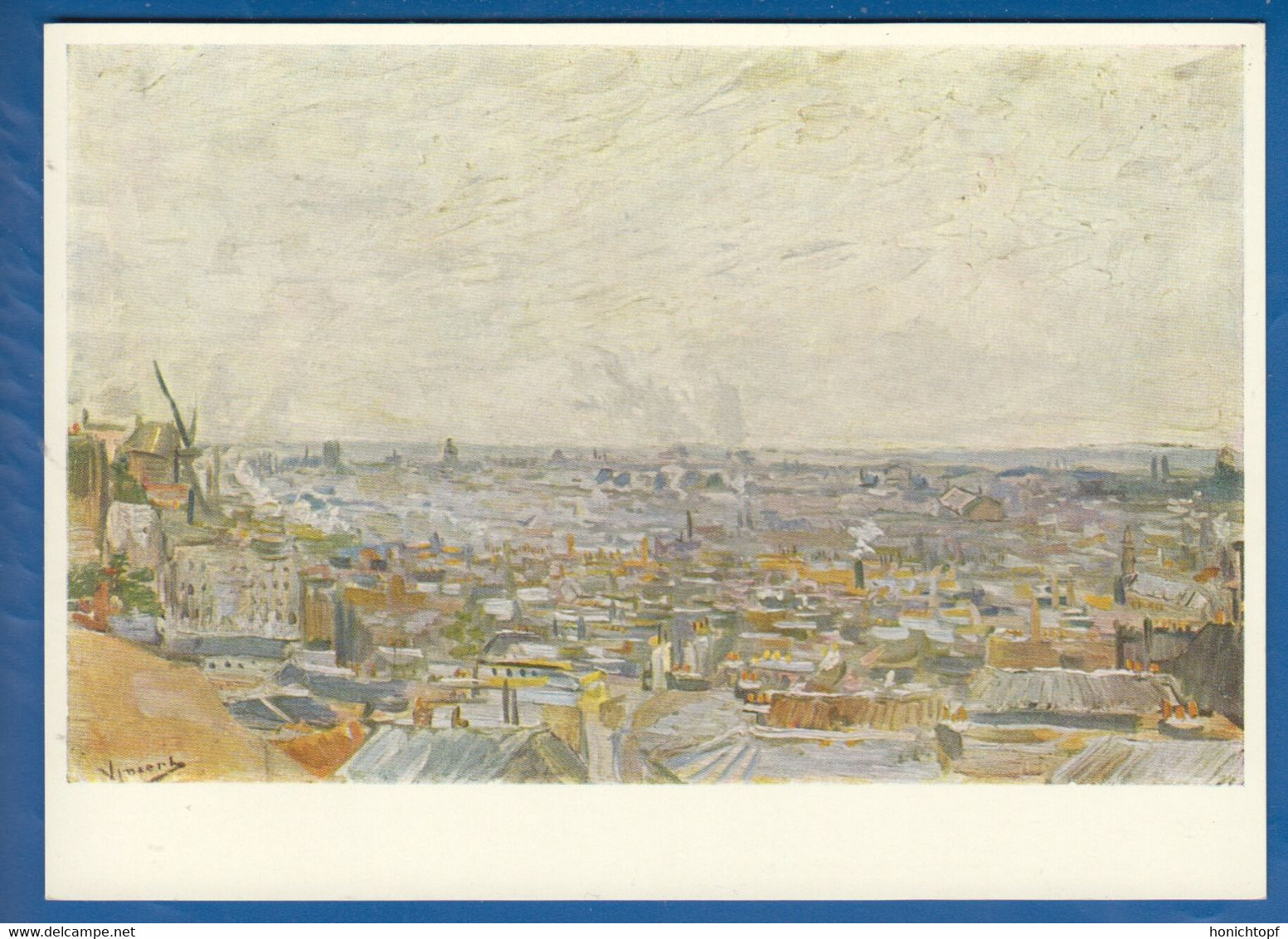 Malerei; Van Gogh Vincent; Blick Vom Montmartre; Basel, Kunstmuseum - Van Gogh, Vincent