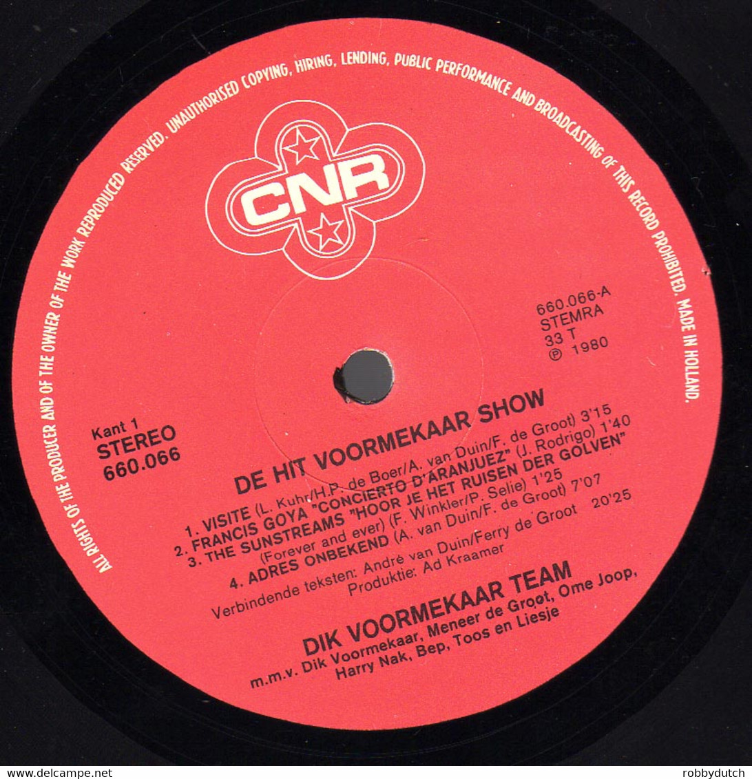 * LP *  ANDRÉ VAN DUIN - DE HIT VOORMEKAAR SHOW! (Holland 1980) - Humor, Cabaret