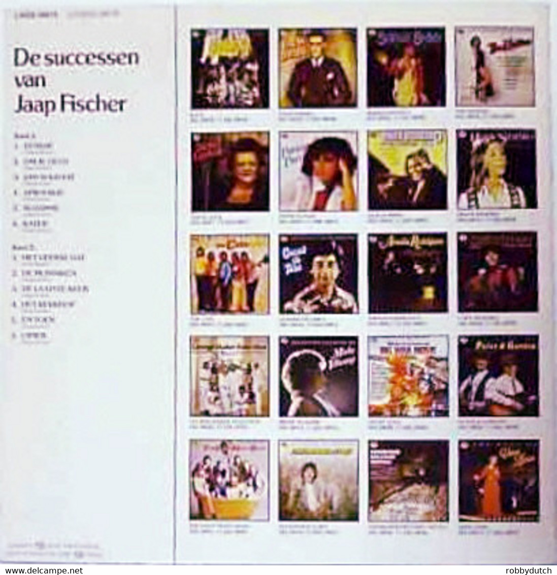 * LP * DE SUCCESSEN VAN JAAP FISCHER (Holland (Holland 1980 EX!) - Sonstige - Niederländische Musik