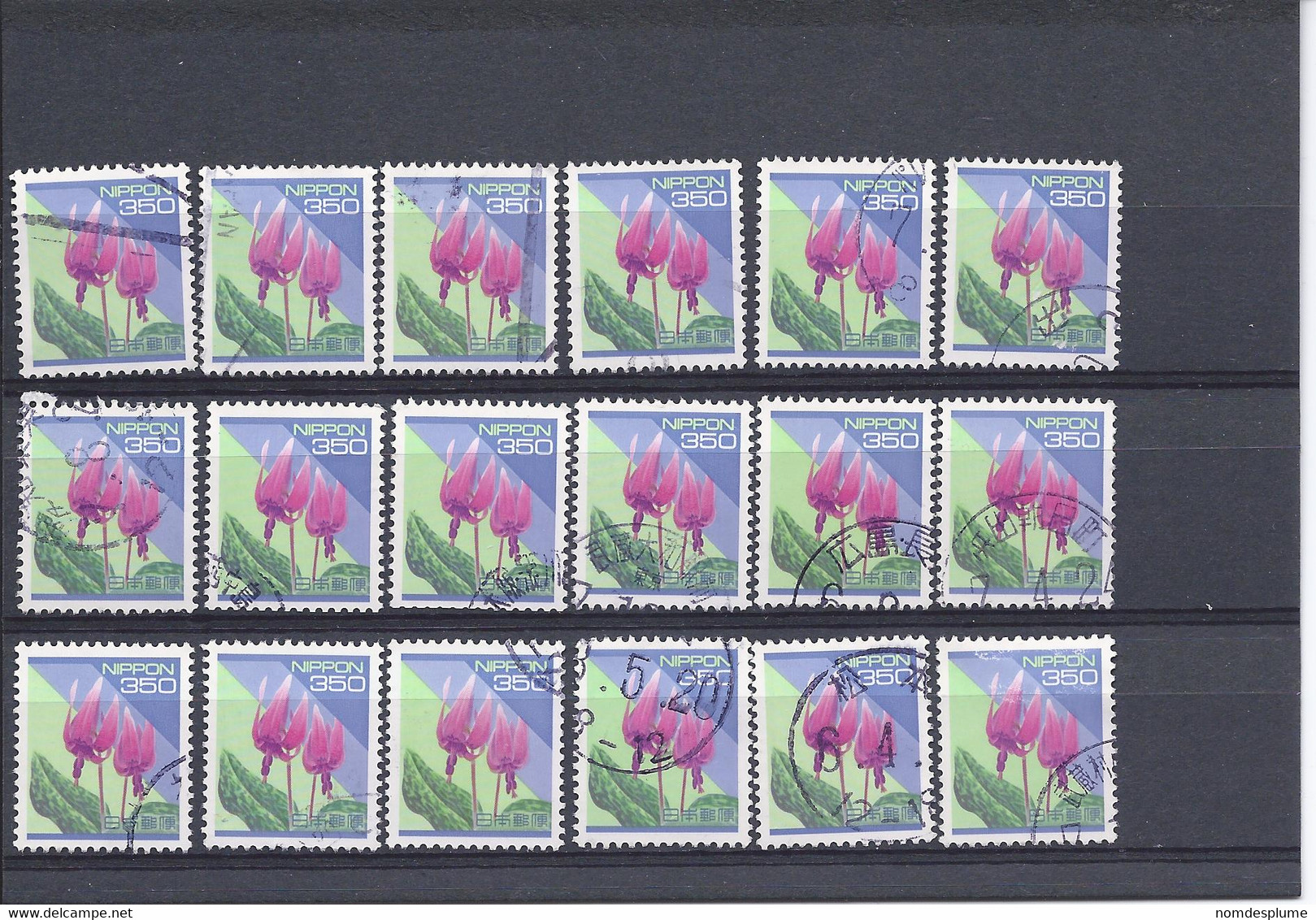 15899) Japan 1992 Flower Collection - Usados