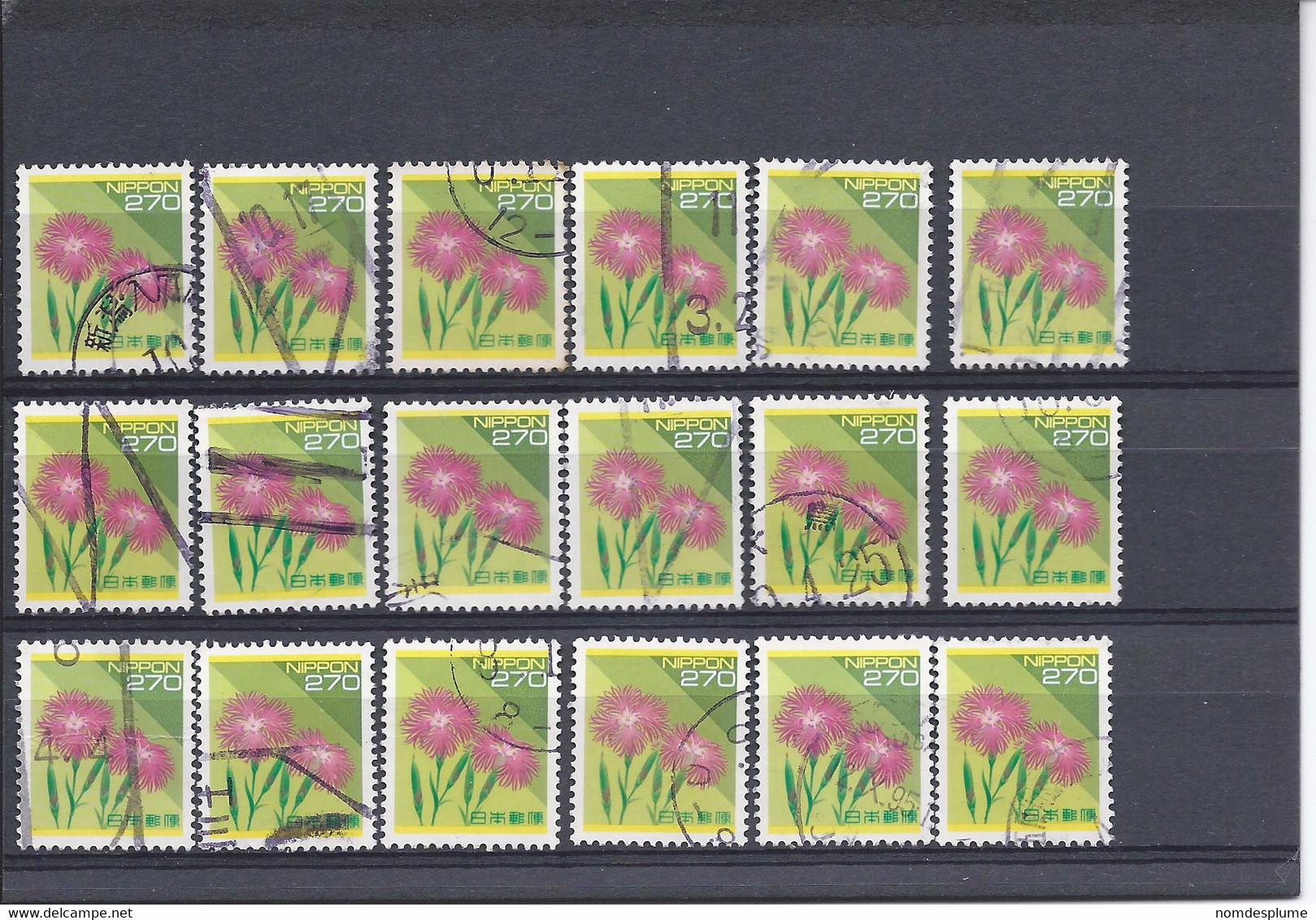 15905) Japan 1992 Flower Collection - Usados