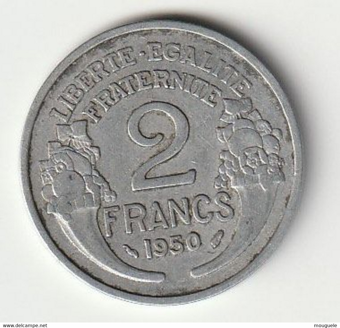 lot de 2 francs Morlon alu.1947+ 1947B+ 1945B+ 1948+ 1948B+ 1949+ 1949B+ 1950+ 1950B+ 1958+1959