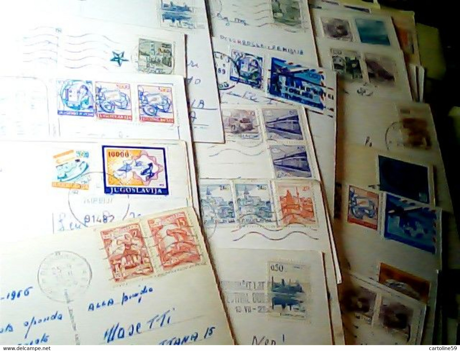 76 CARD  STAMP TIMBRE SELLO FRANCOBOLLI JUGOSLAVIA  JUGOSLAVIJA  350gm VB1956<  JF7921 - Airmail