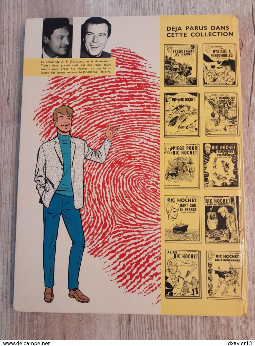 Bande Dessinée Dédicacée -  Ric Hochet 11 - Cauchemar Pour Ric Hochet (1970) - Widmungen