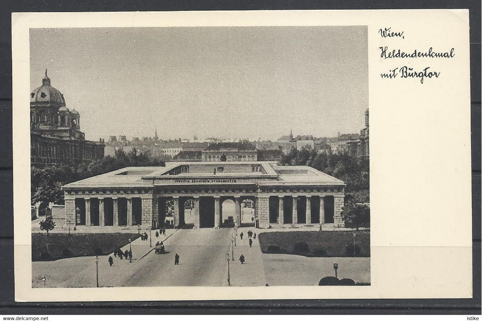 Austria,  Wien, Heldendenkmal Mit Burgtor, Castle Gate. - Musea