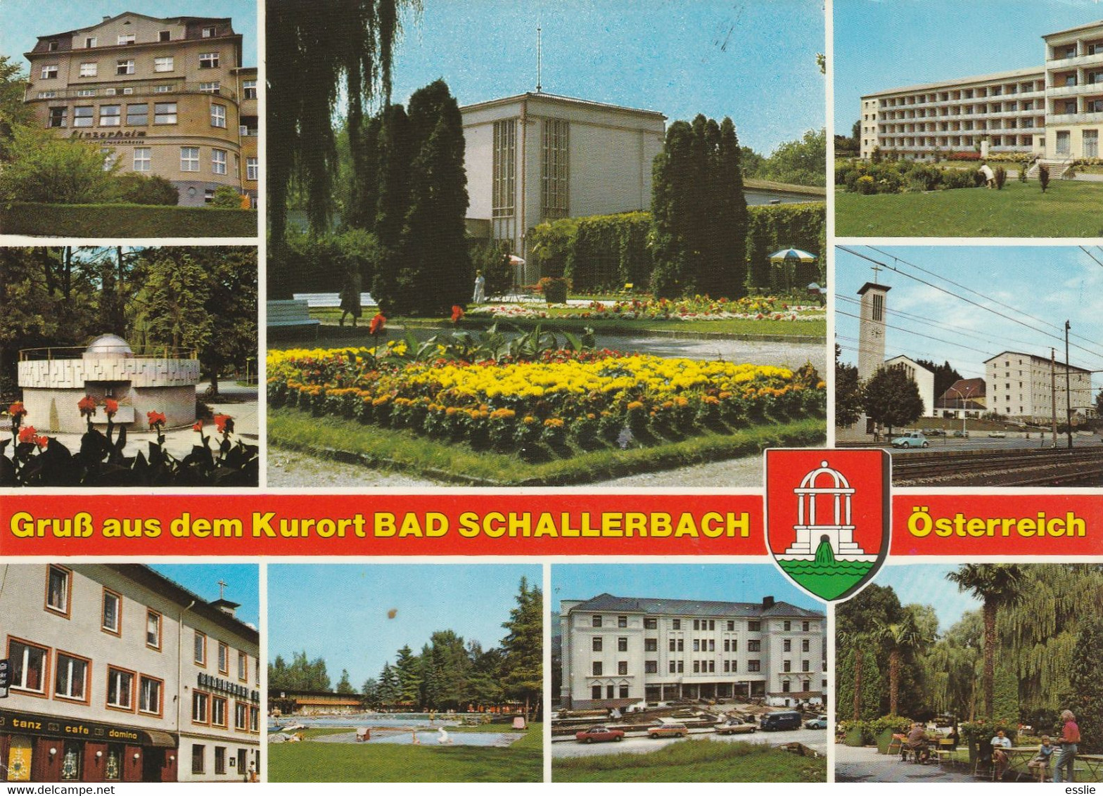 Austria Kurort Bad Schallerbach Schwefelbad Slogan 1982 - Bad Schallerbach