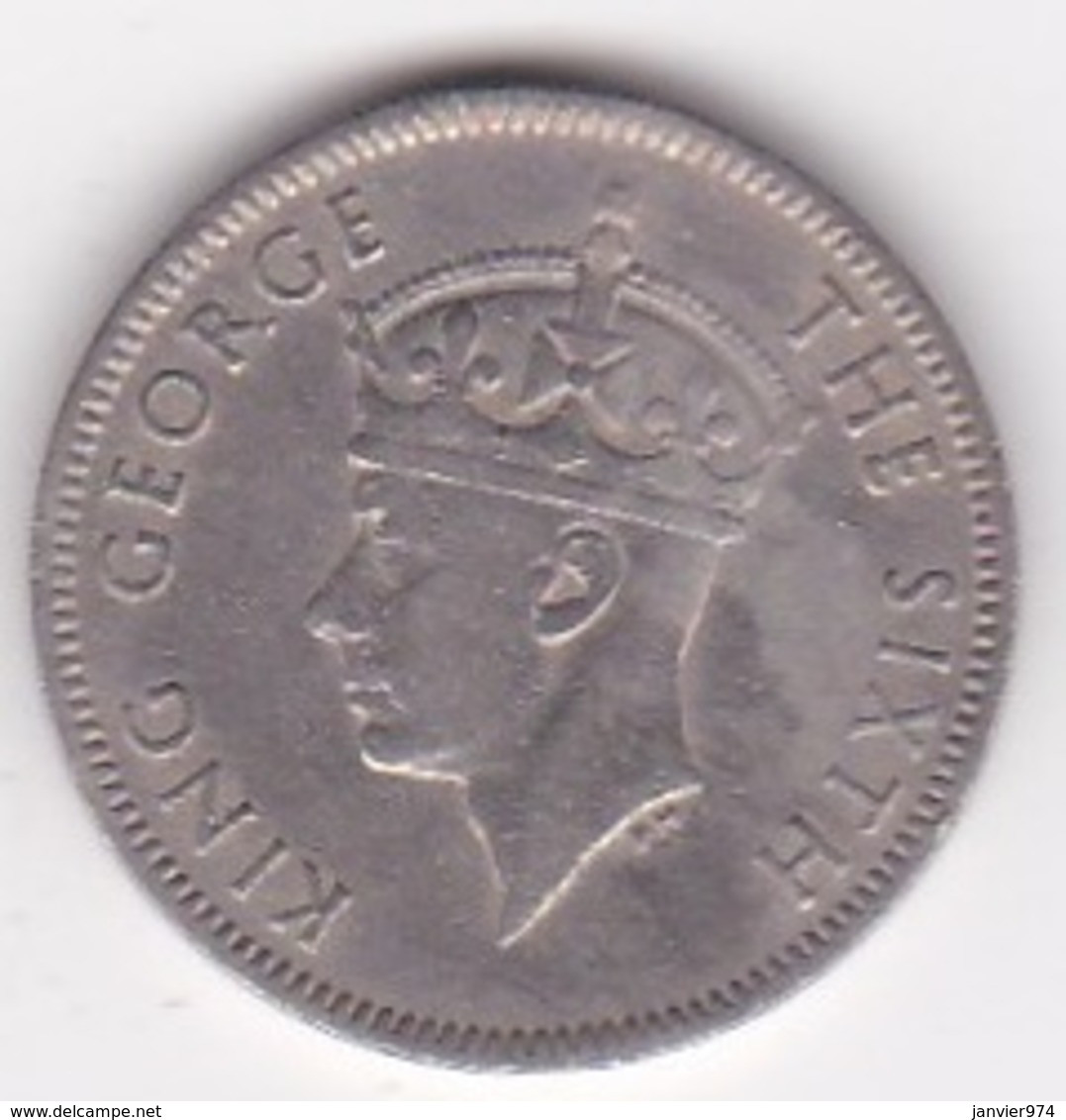 Ile Maurice 1/4 Rupee 1951 George VI. KM# 27 - Maurice