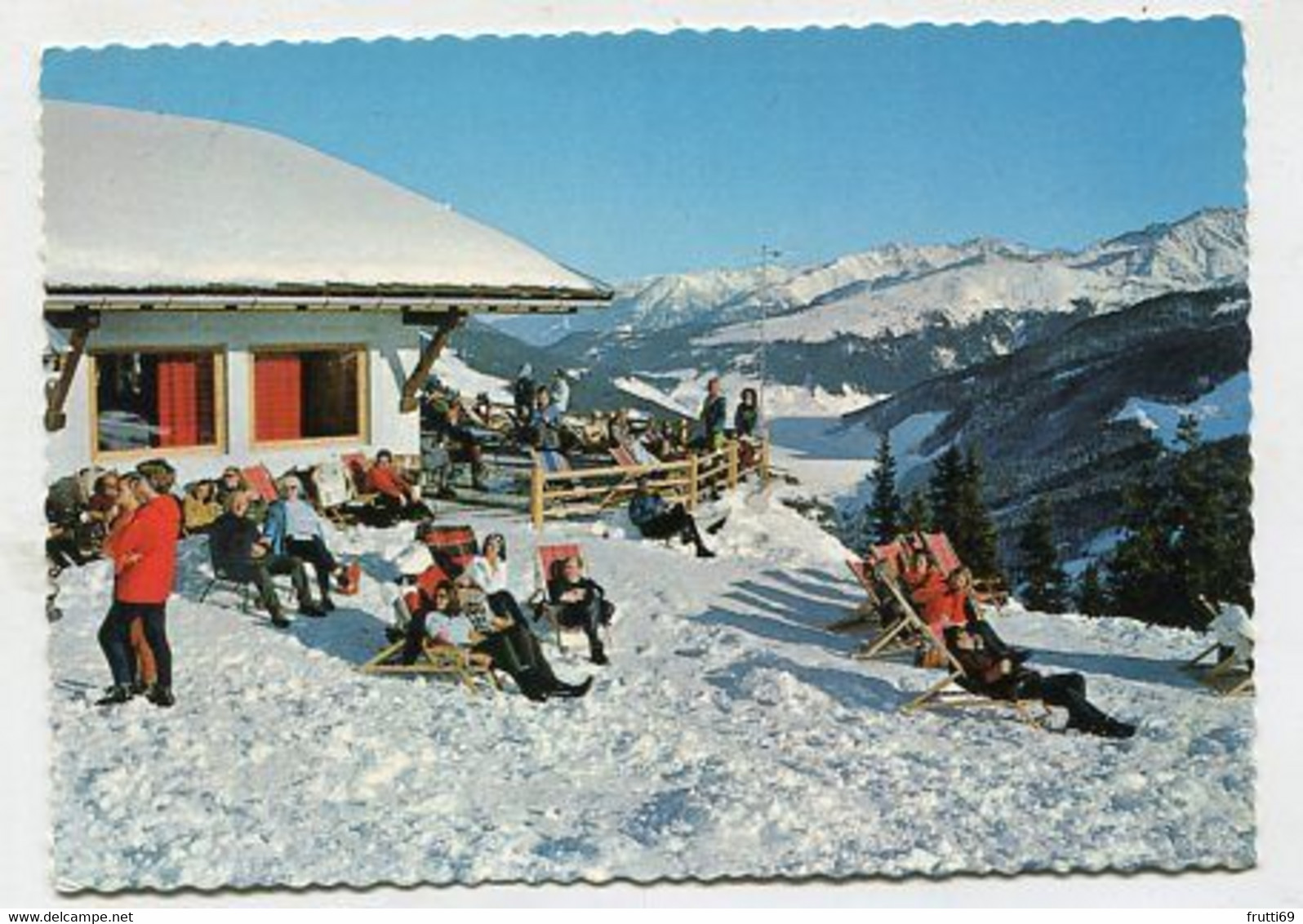 AK 109851 AUSTRIA - Gerlos / Zillertal - Lift-Restaurant Isskogel-Bahn - Blick Gegen Plattenkogel - Gerlos