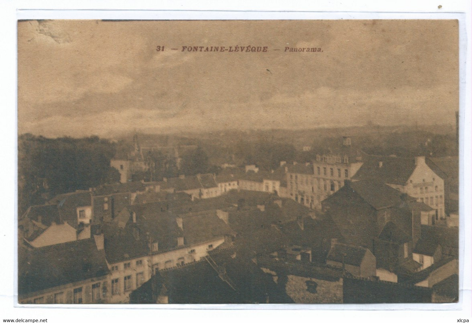 Fontaine L'Evêque Panorama No 31 ( TRES Rare ) - Fontaine-l'Evêque