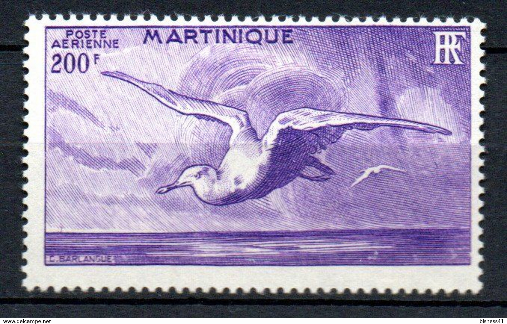 Col32 Colonie Martinique PA N° 15 Neuf X MH Cote : 48,00€ - Poste Aérienne