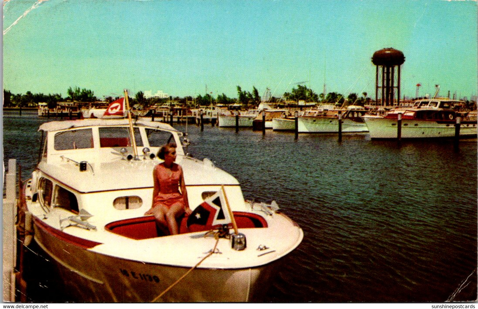 Florida Fort Lauderdale Bahia Mar Yacht Basin 1963 - Fort Lauderdale