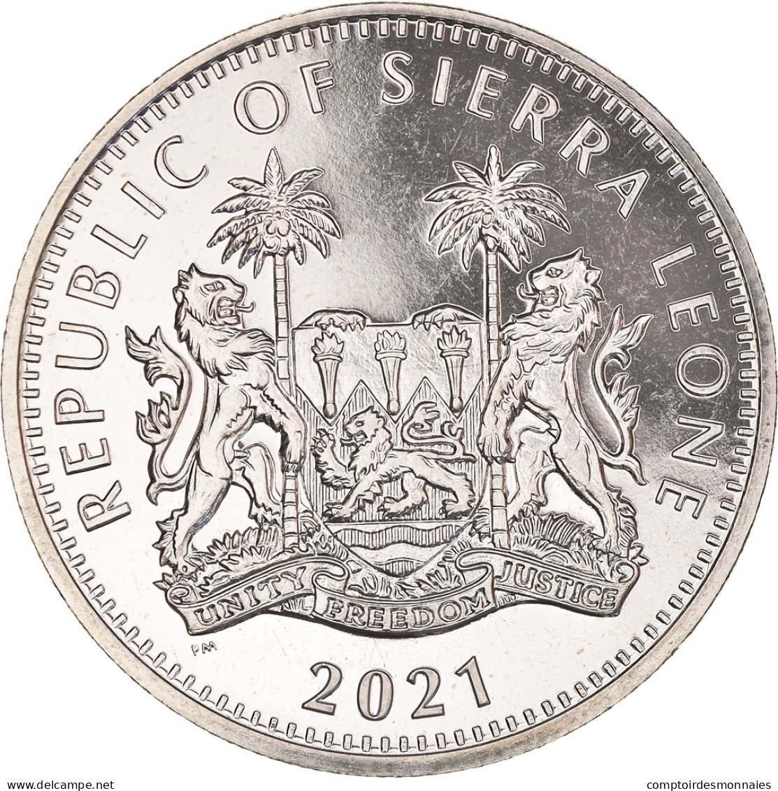 Monnaie, Sierra Leone, Independence, Dollar, 2021, SPL, Cupro-nickel - Sierra Leone