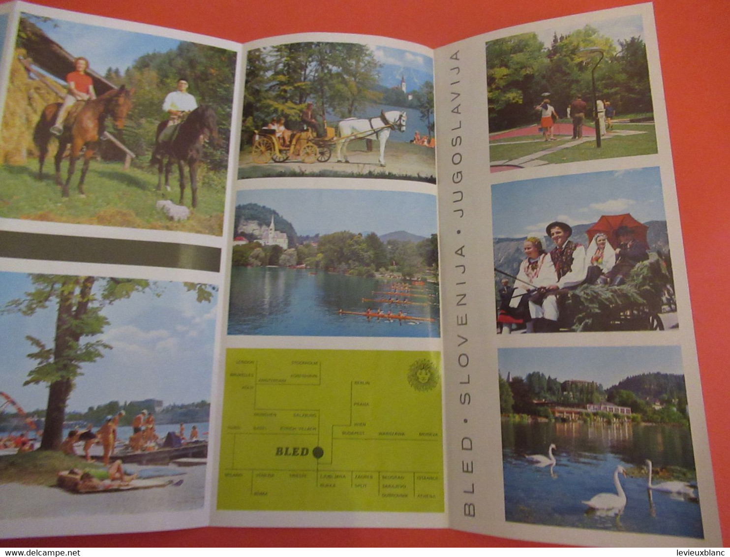 YOUGOSLAVIE/Slovenija - Jugoslavija/Izdalo Turisticno BLED /Savez Regiona / Beograd/1970                      PGC488 - Dépliants Turistici