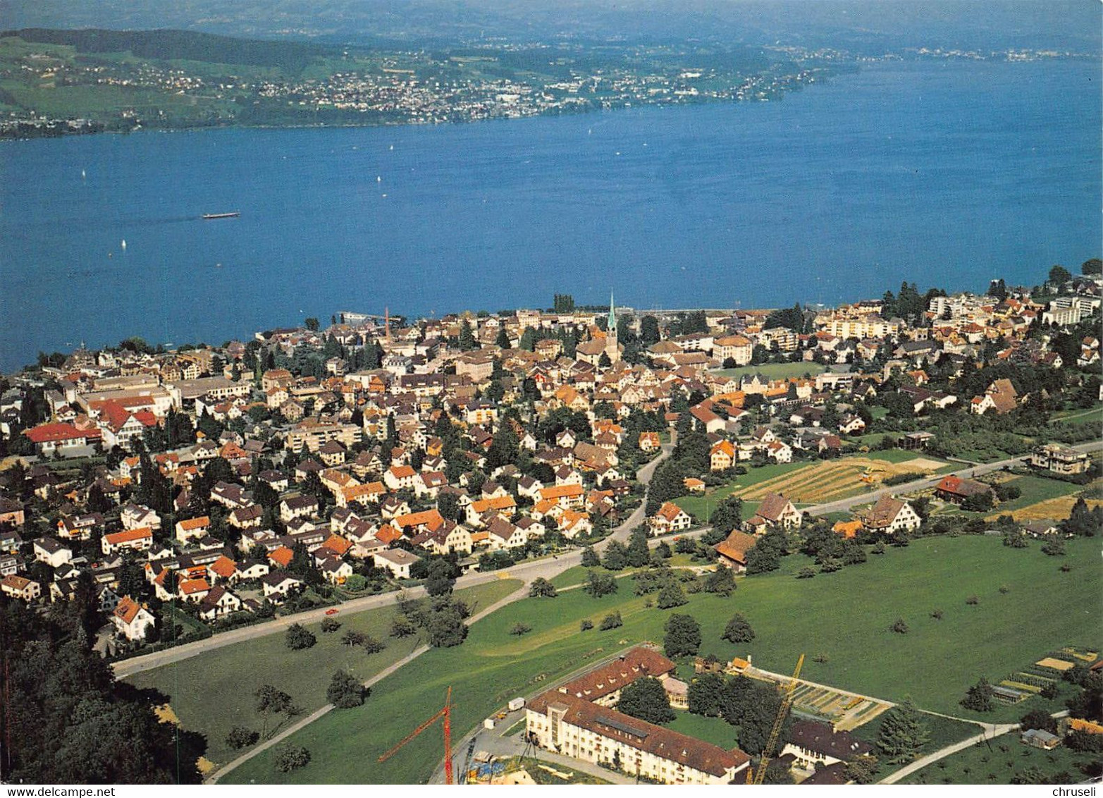 Wädenswil  Fliegeraufnahme   Color - Wädenswil