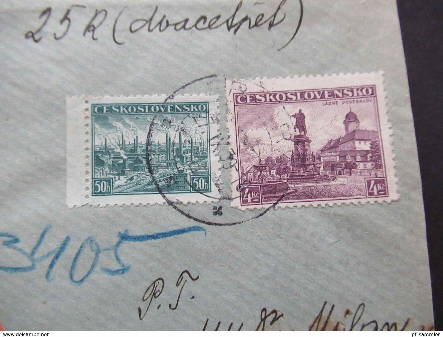 CSSR 27.9.1939 Protektorat Mitläufer Böhmen Und Mähren Einschreiben Dobirka Remboursement Pribram - Prag - Storia Postale