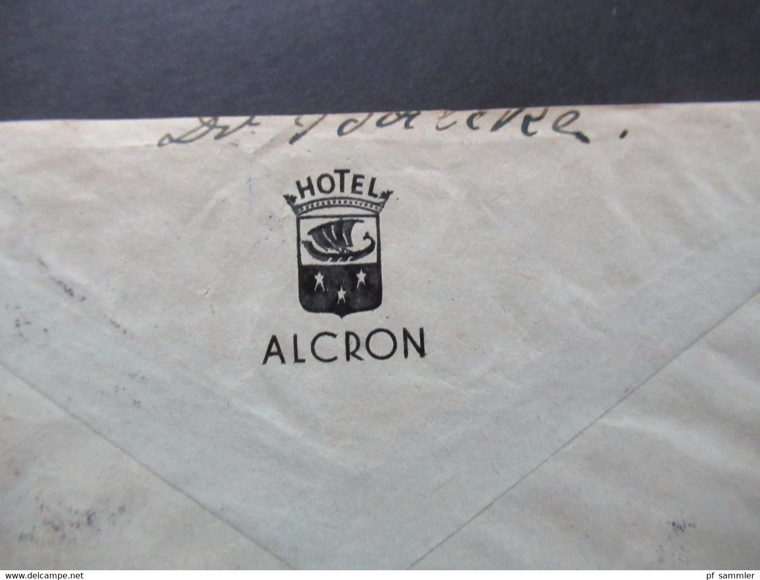 1941 Protektorat Böhmen Und Mähren Freimarken Express Durch Eilboten Einschreiben Haupttelegraphenamt Prag Hotel Alcron - Covers & Documents