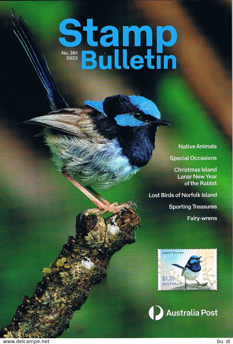 Australien - Australia - Stamps Bulletin - Winter 2023 - Englisch, Vögel, Birds, Oiseaux - Jahr Des Hasen - Anglais (àpd. 1941)